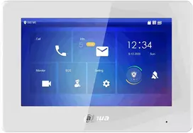 Vaizdo durų skambučio monitorius DAHUA VTH5421HW-W 10.1 colio LCD ekranas 1280x800