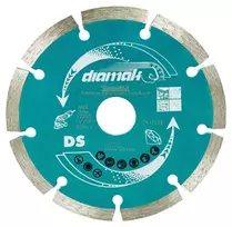 MAKITA deimantinis diskas 125x22,23 mm segmentuotas /10 vnt. betonui, plytai, marmurui