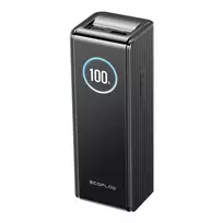 Power bank EcoFlow RAPID EF-RAPID25K140W-B-EU 25000 mAh, 3 prievadai (2×USB-C, 1×USB-A), Juoda
