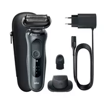 Braun Series 6 61-N1200s folijos skustuvas, juodas