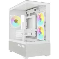 Korpusas Sharkoon MK7 ARGB mATX 2xStiklas Baltas