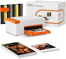 Nešiojamas nuotraukų spausdintuvas Liene Amber M110 4x6" su 60 lapų 4x6" popieriaus | LA002-65006 | 6971398602258
