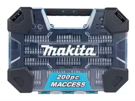Gręžimo ir suktuvų antgalių rinkinys Makita 200