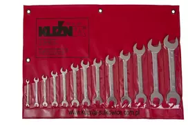 Veržliarakčių atvirųjų raktų rinkinys 13 vnt 6-32 mm YATO