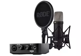 RØDE NT1 Signature Black + AI-1 Studio Kit MK2 – pilnas studijos rinkinys