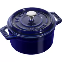 Mini ketaus keptuvė Staub Minis 10 cm, mėlyna