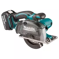 Makita DCS552RTJ nešiojamasis diskinis pjūklas 13,6 cm, juodos ir mėtų spalvos, 3600 aps./min.