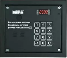 Audio panelis Laskomex CP-2503R juodas su RFID kortelių skaitytuvu