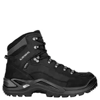 Žygio batai LOWA Renegade GTX Mid Black UK 8 (EU 42) – vidutinio aukštumo, vandeniui atsparūs su GTX membrana
