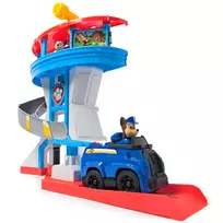 PAW Patrol Stebėjimo bokštas, 50 cm su Chase figūrėlėmis, gelbėjimo automobiliu ir paleidimo įrenginiu, žaislas vaikams nuo 3 metų