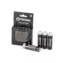 Li-Ion baterijos 18650, 3450 mAh, 4 vnt. rinkinys (skirtos LED žibintui Petromax LM500)