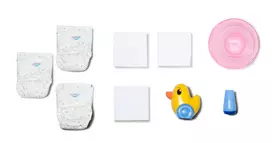 Prienė lėlėms ZAPF BABY born Potty Set, įvairiaspalvis, nuo 3 metų