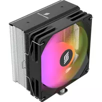 CPU aušintuvas Silentware Bora 120 mm, juodas/sidabrinis, modelis BORA