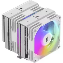 CPU aušintuvas Silentware Titan RGB White, dviejų bokštų oro aušintuvas, 265W TDP, 2×120mm PWM ARGB ventiliatoriai