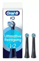 Oral-B iO Ultimate Clean 16262903 dantų šepetėlio galvutė 2 vnt. Juoda