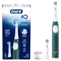 Elektrinis dantų šepetėlis Oral-B iO Series 2 Forest Green Special Edition – tamsiai žalia/balta