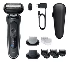 BRAUN Series 6 62‑G1650s elektrinis skustuvas su folija, juodas