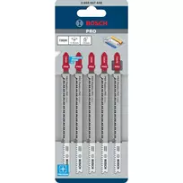 Bosch T 302 H pjūklo geležtė vamzdžiams, plastikui ir profiliams, 2,3 mm dantų tarpas