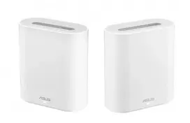 ASUS EBM68(2PK) – Expert WiFi triju juostų (2,4 GHz / 5 GHz / 5 GHz) Wi-Fi 6 (802.11ax) baltas 3 vidinės antenos