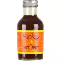 BBQ padažas Hot & Spicy (267 ml) – STOKES SAUCES