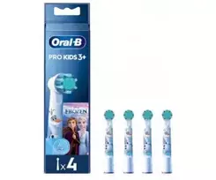 Pakeičiamos šepetėlių galvutės BRAUN Oral‑B 805879 – 4 vnt. (vaikų tema: Spiderman / Frozen)