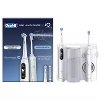 Sukamasis-osciliuojantis dantų šepetėlis Oral-B iO6 Baltas Suaugusiems Baterija 2 šepetėlių galvutės