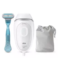 Epiliatorius Braun Silk-expert Mini PL1124 intensyviai pulsuojanti šviesa IPL baltas