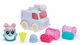 MGA Entertainment DohKins Ledų furgonėlis ir kepėjas – modelino žaidimų rinkinys, įvairiaspalvis, vaikams nuo 3 metų