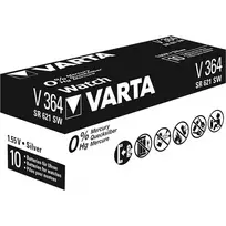 Baterija sidabro oksido, monetinė, 364, 1,55 V (00364 101 111)