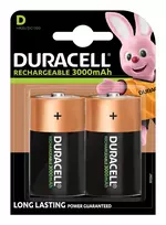 Duracell 5000394055995 Įkraunama baterija D, NiMH, 1,2 V, 2200 mAh, 2 vnt.