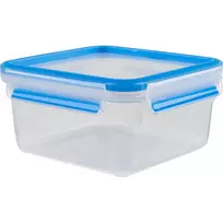 Maisto laikymo indas EMSA Clip&Close 1,3 L kvadratinis sandarus be BPA, modelis 3110600387