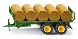 Siku Trailer šieno ritinių vežimėlis 2891 žalias
