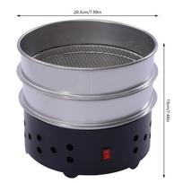 1.3lb Coffee Bean Cooler,Electric Coffee Bean Cooling Machine with Stainless Steel Mesh for Home Cafe Roasting Cooling juoda