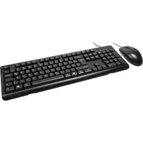Inter-Tech AC KB-102DE stalinė klaviatūra USB juoda 1000dpi 105 mygtukai laidinė (88884138)