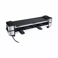 Guss-Raclette RC 140 juoda/nerūdijantis plienas, 600 W, apverčiama kepsninė