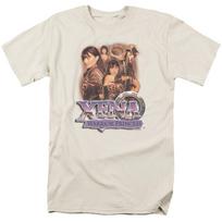 26 Xena Warrior Princess Princess Collage T Shirt Mens Licensed Classic TV Cream Unisex T-Shirt XXL