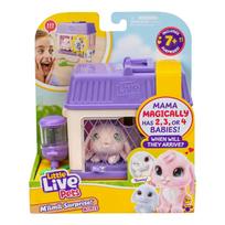 Little Live Pets Mama Surprise S4 Mini Playset Triušiai – Žaislinė mama su staigmenos kūdikiais