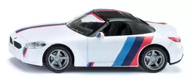 Siku sportinio automobilio modelis BMW Z4 M40i, surinktas, 1:50 mastelis, L 40 mm × W 87 mm × H 29 mm