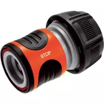 GARDENA Raccord Aquastop premium 18214-20 – greitojo prijungimo vandens stabdiklis