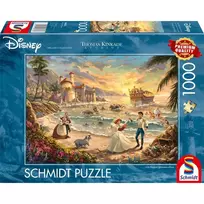 Thomas Kinkade Studios: Disney Dreams Collection - The Little Mermaid Celebration of Love, Dėlionė 1000 dalių