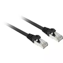 Tinklo kabelis Sharkoon Patch SFTP RJ-45 Cat.7a 50cm Juodas