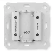 Belaidis sieninis mygtukinis jungiklis Homematic IP HmIP-BPS, baltas, IP20, 71×71×43 mm
