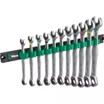 Wera 05020014001 9630 Magnetinis bėgelis 6000 Joker 1 reketinis kombinuotas veržliarakčių rinkinys, 11 vnt.