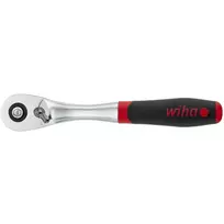 Wiha reversinis reketinis raktas 3/8 mygtukas ir rutulinis fiksatorius juoda/raudona (45625)