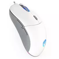 ENDORFY GEM Plus Onyx White pelė žaidimams, dešinei rankai, USB Type-C, optinė, 19000 DPI