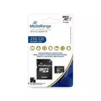 Atminties kortelė MediaRange 256GB MicroSDXC UHS-I Class 10 MR946