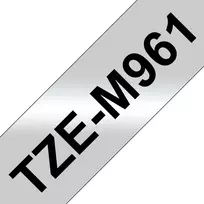 Brother TZE-M961 sidabrinė lipni juosta etiketėms