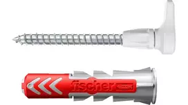 Fischer 564169 varžtinis kabliukas su kaiščiais 25 vnt. plastikiniai 8 mm