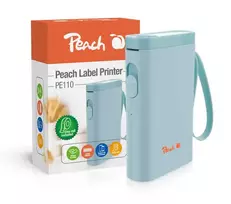 Peach PE110 belaidis etikečių spausdintuvas – tiesioginis terminis, 203 x 203 DPI, 60 mm/sek, Bluetooth