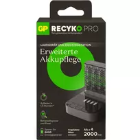GP ReCyko Pro P461 AA/AAA baterijų įkroviklis su D461 doku